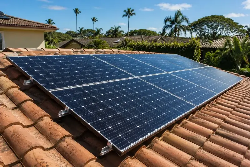 Installation de panneaux solaires à Irouléguy